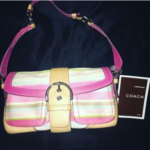 Accepting best offer! Multi-color Coach Handbag